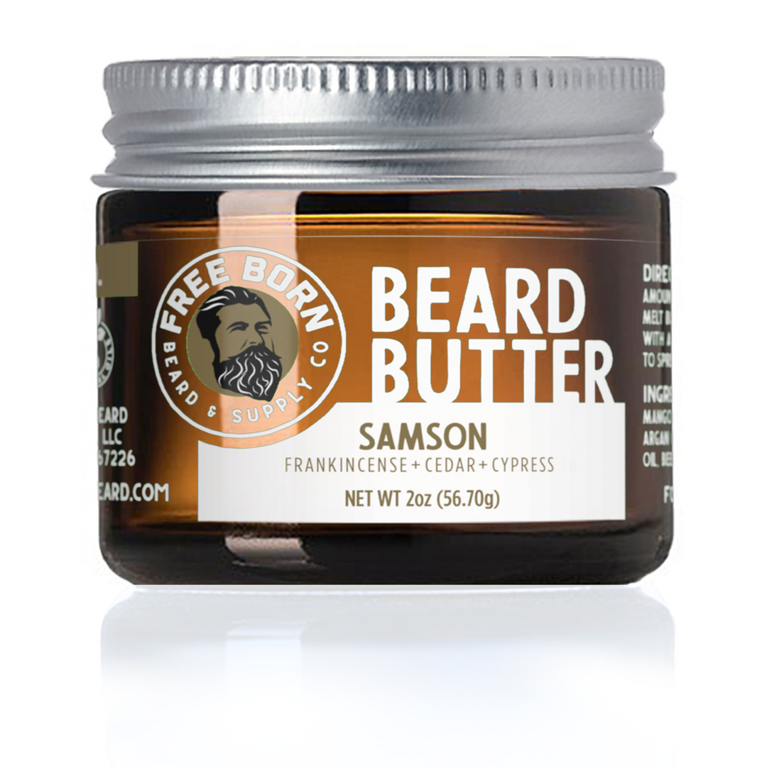Samson Beard Butter - Frankincense + Cedar + Cypress
