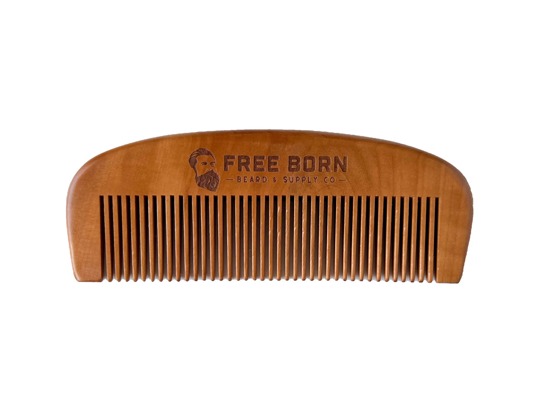 Wooden Beard Comb